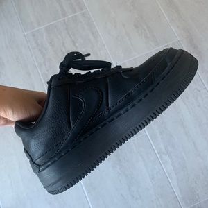 Black Air Force 1s